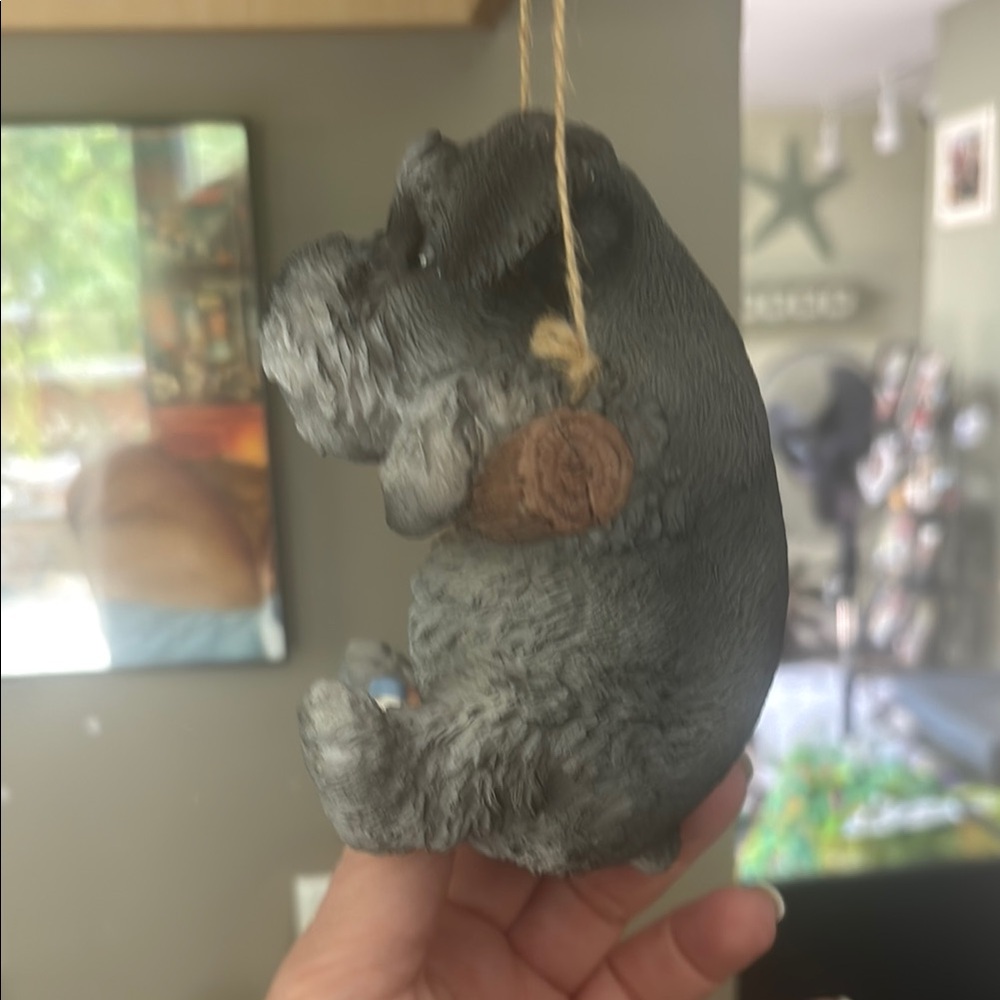 Miniature Schnauzer Ceramic Hanging Decor - Picture 2 of 9